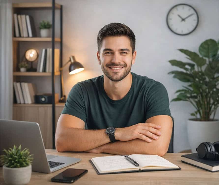 Criador do projeto Você Disciplinado explicando métodos práticos de disciplina