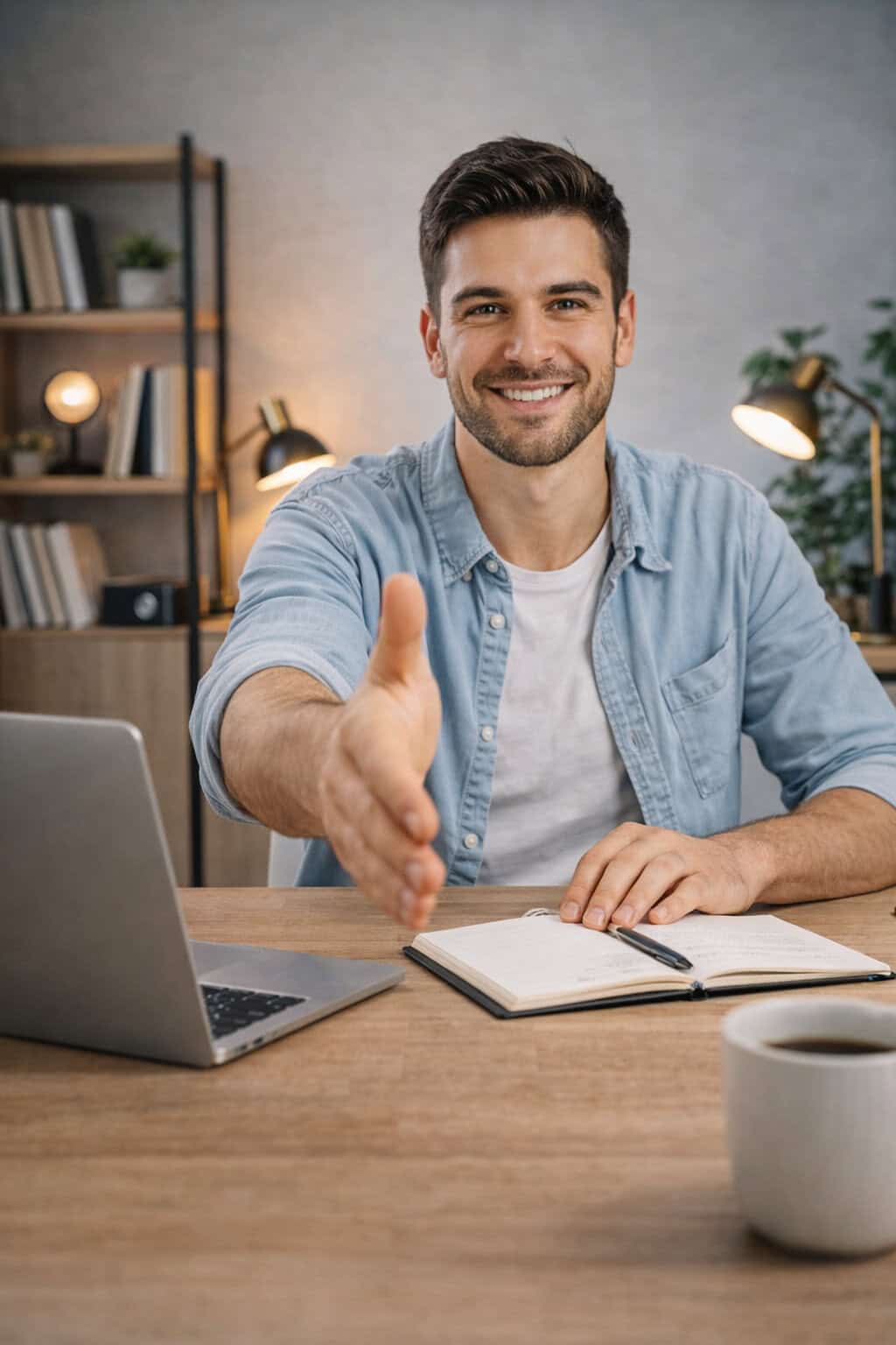 Convite direto para refletir e assumir disciplina na vida pessoal